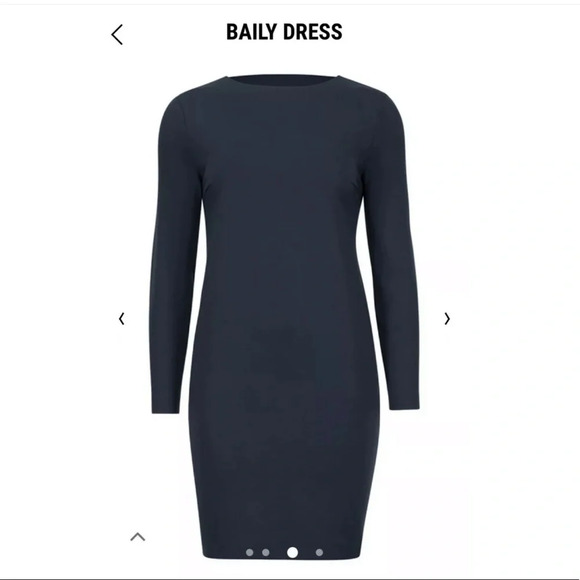 WOLFORD NWT Baily Boatneck Dress Lipstick Red - Picture 5 of 9